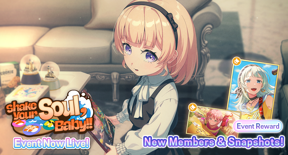 Challenge Live Event "Shake Your Soul, Baby!!" Now Available! · haneoka ...