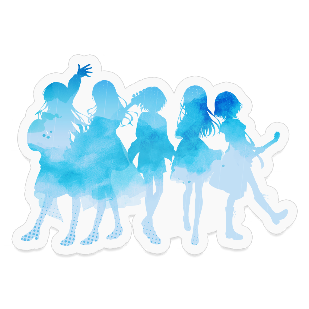 [Sticker] MyGO!!!!! - Silhouette ver.