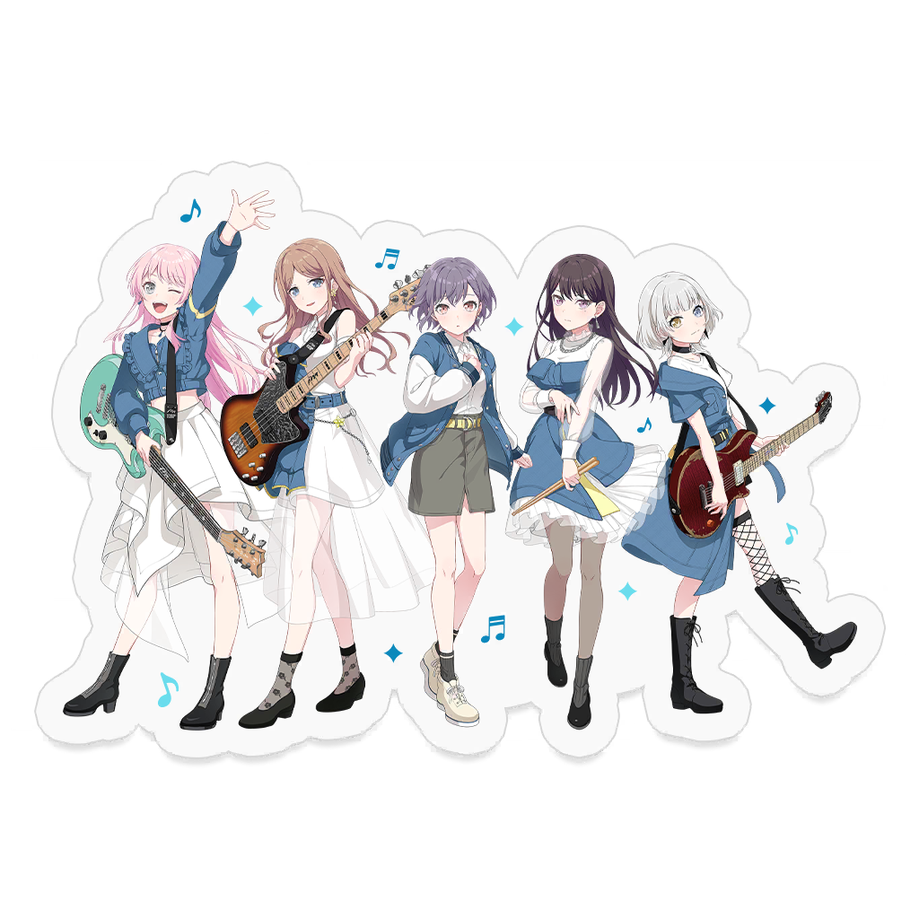 [Sticker] MyGO!!!!! - Group Illustration ver.