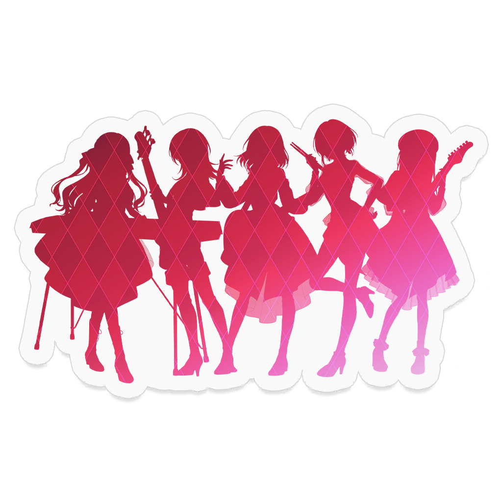 [Sticker] Ave Mujica - Silhouette ver.