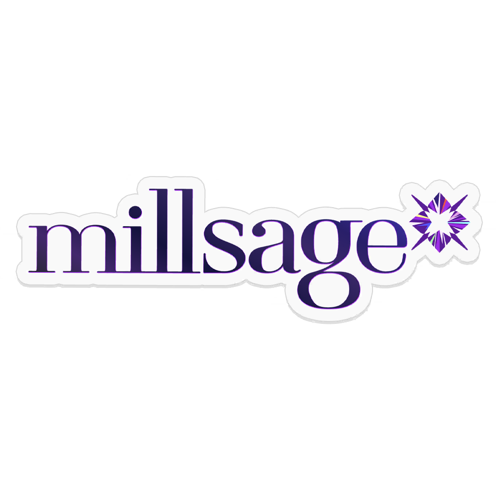 [스티커] millsage 밴드 로고 ver.