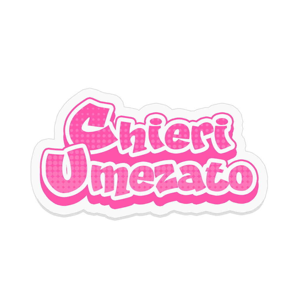 [ステッカー]梅里 ちえり ネームver.