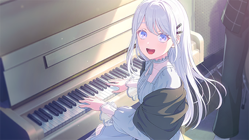 光、手をかざして