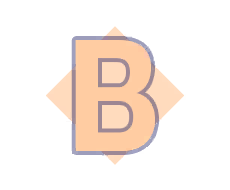 B