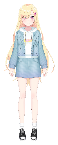 나카마치 아라레 · casual_spring_01_hairdown