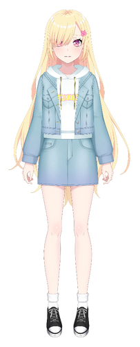 仲町 あられ · casual_spring_01_hairdown