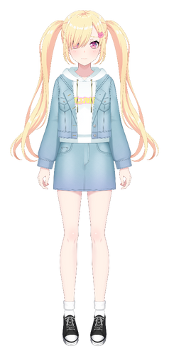 仲町 あられ · casual_spring_01_twintails