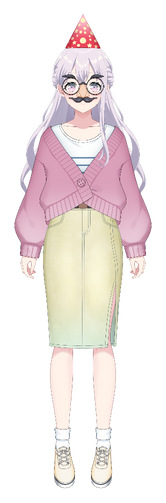 宮永 ののか · casual_spring_01_nose_glasses
